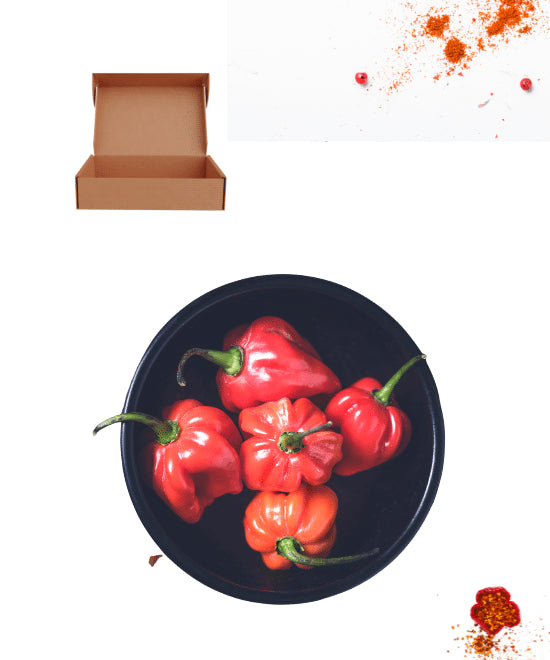Ata Rodo or Scotch Bonnet or Hot Pepper – Box