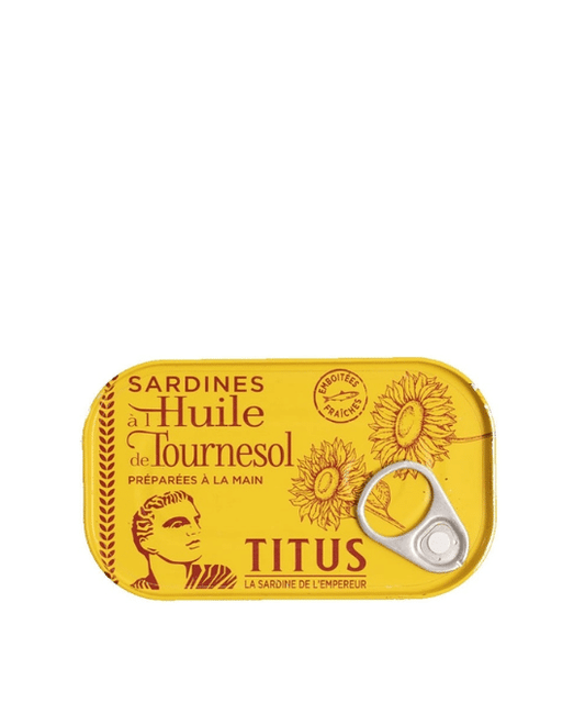Titus Sardine in Sunflower Oil