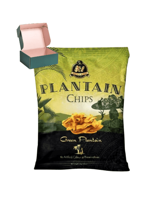 OluOlu Plantain Chips Green x 24