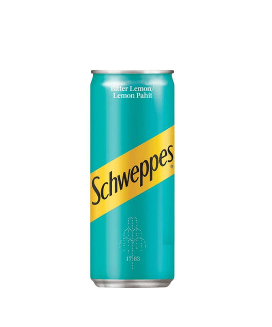 Schweppes Bitter Lemon Can 33cl